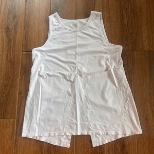 Athleta Women’s Lightweight Tank Sleeveless Crew Neck Nylon Pink Size L